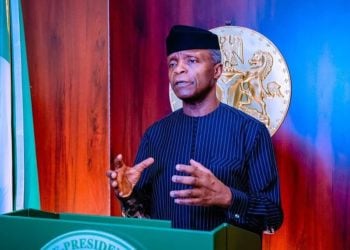 Gwamnonin APC Suna Goyan Bayan Osinbajo A Zaben Fidda Gwani