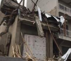 Da ɗimi-ɗiminsa: Wani Bene Mai Hawa Uku Ya Ruguzo A Kano