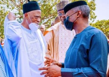 Osinbajo Ya Gana Da Shugaban APC, Abdullahi Adamu Da Wasu Gwamnonin APC 5
