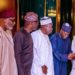'Yan Zabar Mataimaki: Buhari Ya Gana Da Gwamnonin APC Kan Fitar Da Mataimakin Tinubu