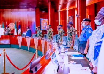 Matsalolin Tsaro: Buhari Na Ganawa Da Hafsoshin Tsaron Nijeriya