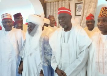 2023: Kwakwanso Ya Ziyarci Sarkin Ilorin Don Neman Tabarrakinsa
