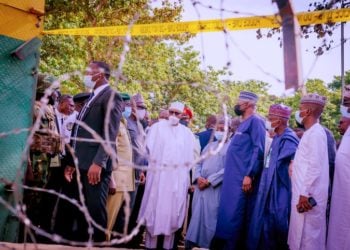 Harin Kuje: Buhari Ya Ziyarci Gidan Yarin Kuje Kafin Tafiya Senegal