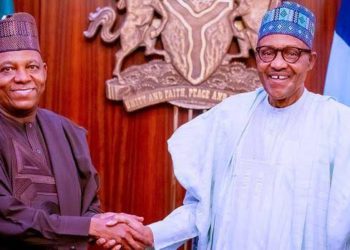 Zan Baka Amsar Maganarka In Na Mika Muku Mulki A 2023 – Buhari Ga Shettima