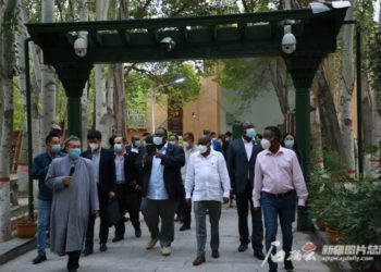 Wakilan Kasashe Masu Tasowa Daga Asiya Da Afirka Dake Ofishin MDD Na Birnin Geneva Sun Ziyarci Xinjiang