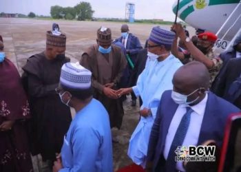 Buhari Ya Bude Rukunin Gidajen Da Gwamna Zulum Ya Gina Wa Malamai A Jihar Borno