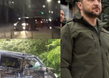 Shugaban Kasar Ukraine, Zelensky Ya Yi Hadarin Mota