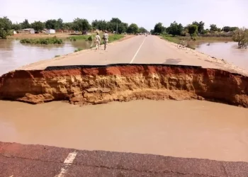 Yadda Rugujewar Gadar Katarko Ta Katse Yobe Da Jihohin Borno Da Gombe