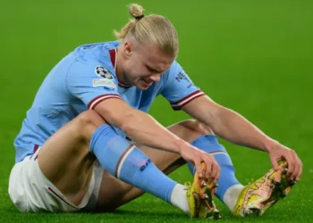 Haaland Yana Fama Da Jinya, Cewar Guardiola