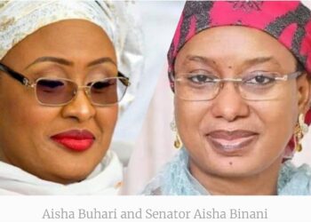 Aisha Buhari Ta Shiga Sulhu Kan Rikicin Da Ya Dabaibaye Jam’iyyar APC A Adamawa