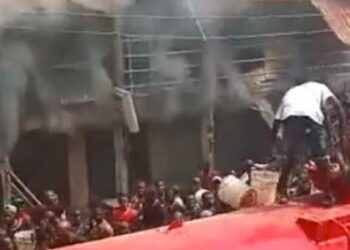 Gobara Ta Tashi A Babbar Kasuwar Onitsha