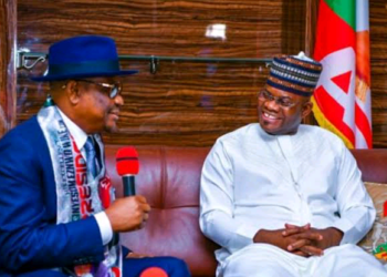 Yahaya Bello Da Wike Sun Yi Ganawar Sirri A Ribas