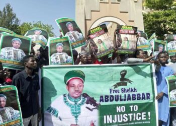 ‘Yan Shi’a Sun Yi Zanga-zanga Kan A Saki Abduljabbar A Abuja