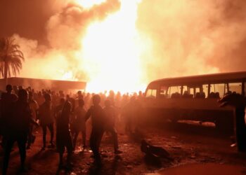 Gobara Ta Tashi A Wata Haramtacciyar Ma’ajiyar Sauke Man Fetur A Adamawa