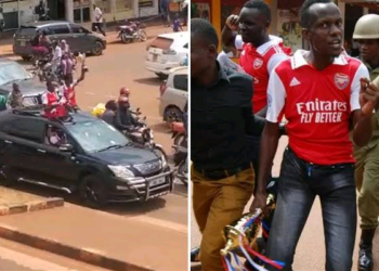 Magoya Baya Sun Shiga Hannu A Uganda Bayan Arsenal Ta Doke Manchester United