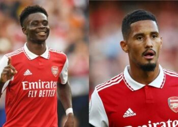Arsenal Ta Tsawaita Kwantiragin Saliba Da Saka Har Zuwa 2024