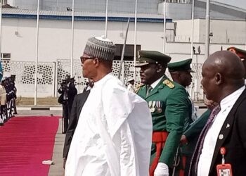 Buhari Ya Kaddamar Da Aikin Tashar Jirgin Ruwa Ta Zamani Da Ke Lekki Jihar Legas
