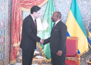 Shugaban Gabon Ya Gana Da Ministan Wajen Sin Kan Karfafa Alaka Tsakanin Kasashen Biyu 