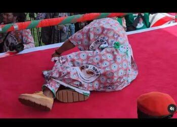 Dino Melaye Ya Yanke Jiki Ya Fadi A Taron PDP Yayin Da Yake Zolayar Tinubu