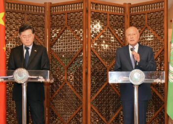 Qin Gang Da Babban Sakataren AL Sun Yi Kira Da A Gaggauta Aiwatar Da Sakamakon Taron Sin Da Kasashen Larabawa