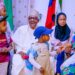 APC Buhari Da Iyalinsa Sun Isa Katsina Don Yin Zabe