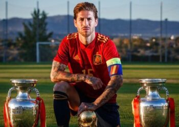 Da Dumi-Dumi: Sergio Ramos Ya Yi Ritaya Daga Buga Wa Sifaniya Kwallo