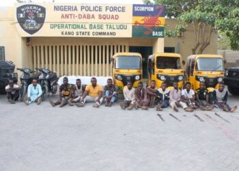 Mutum 14 Sun Shiga Hannun ‘Yan Sanda A Kano Kan Aikata Fashi Da Makami