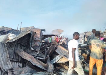 Gobara Ta Sake Kone Wata Kasuwa A Ranar Zabe A Borno