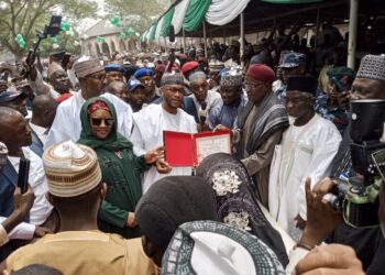 INEC: Dauda Lawal Ya Karbi Takardar Shaidar Lashe Zaben Gwamnan Jihar Zamfara