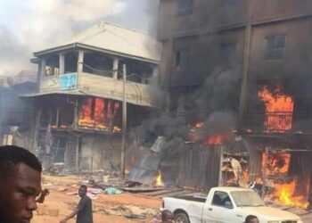 Gobara Ta Tashi A Babbar Kasuwar Onitsha