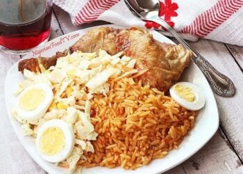 Hadin Nama Da  Shinkafa Cikin Kwai