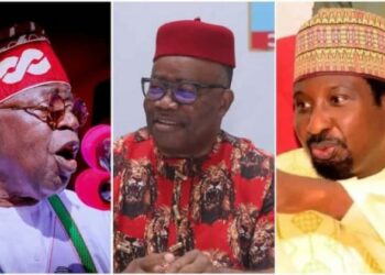 Tinubu Zai Fuskanci Bore Kan Tsayar Da Akpabio A Matsayin Shugaban Majalisa Da Tajudden A Matsayin Kakaki