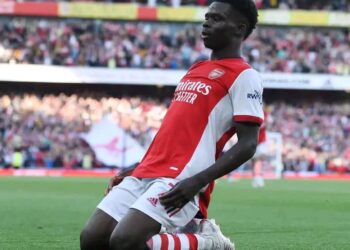 Saka Ya Kara Kwantiragin Shekaru 4 A Arsenal 