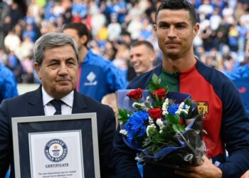 Ronaldo Ya Kafa Tarihin Zama Ɗan Wasan Da Ya Fi Kowa Buga Wasannin Ƙasa Da Ƙasa
