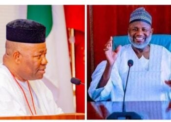 Yariman Bakura Ya Taya Akpabio Murnar Zama Shugaban Majalisar Dattawa Ta 10