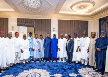 Tinubu Na Ganawa Da Dukkanin Gwamnonin Nijeriya