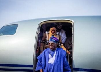 Tinubu Ya Koma Abuja Bayan Ziyarar Faransa, Landan Da Legas