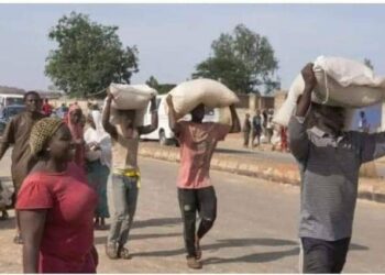 Da Dumi-Dumi: Matasa Sun Fasa Rumbun Adana Abinci Na Gwamnati A Adamawa