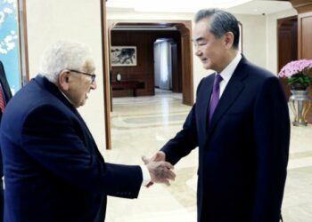 Manyan Jami’an Sin Sun Gana Da Tsohon Sakataren Harkokin Wajen Amurka Henry Kissinger