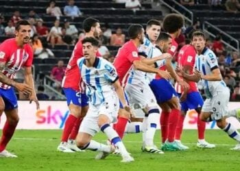 Athletico Madrid Ta Buga Canjaras Da Real Sociedad A Wasan Sada Zumunci