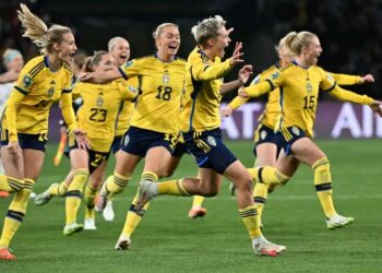 Kasar Sweden Ta Yi Waje Rod Da Kasar Amurka A Gasar Cin Kofin Duniya Na Kwallon Mata