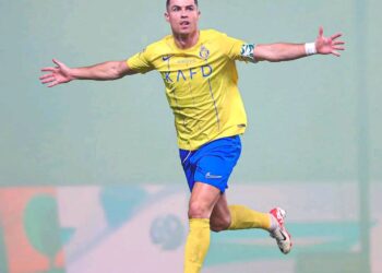 Cristiano Ronaldo Ya Zura Kwallaye Uku Rigis A Wasansu Da Al Ahl