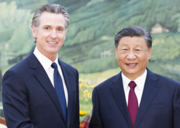 Xi Jinping Ya Gana Da Gwamnan Jihar California Dake Amurka