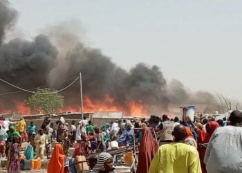 Gobara Ta Yi Ajalin Mutane 3 A Sansanin ‘Yan Gudun Hijira A Borno