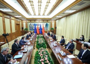 Xi Ya Gana Da Shugaban Hukumar Gudanarwar Turai Da Shugabar Kungiyar EU