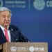 Guterres: Wajibi Ne Shugabannin Duniya Su Kawo Karshen Mummunan Dumamar Yanayi