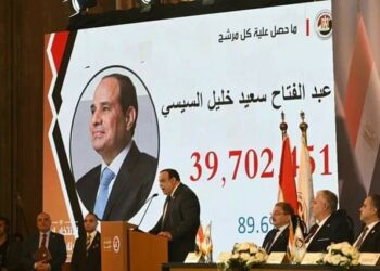 El-Sisi Ya Yi Nasarar Lashe Zabensa A Karo Na 3 A Matsayin Shugaban Masar