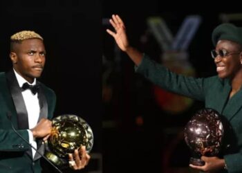 Osimhen Da Oshoala Suna Cikin Masu Takarar Gwarazan Globe Soccer Award Na Bana