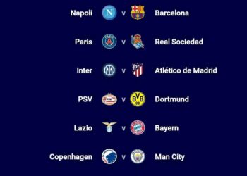 Yadda Aka Raba Jadawalin Zagayen 16 Na Gasar Champions League