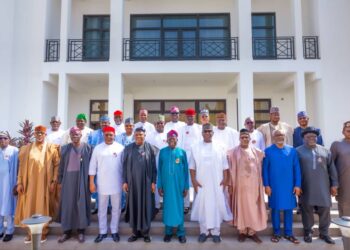 Tinubu Ga Gwamnoni: Dole Ne Mu Tabbatar Da Zaman Lafiya A Nijeriya